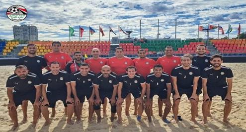 معسكر مغلق لمنتخب كرة القدم الشاطئية استعدادًا لكأس العالم